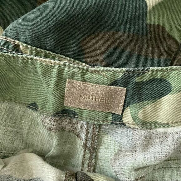MOTHER The No Zip Misfit Pant Jogger Double Take Camo Size 25 - Picture 7 of 11